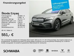 Graphitegrau metallic Gebraucht 2024 Skoda Enyaq iV Lounge SUV | 49.690 € (Guter Preis)