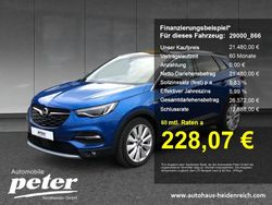 Topas blau (metallic) Gebraucht 2021 Opel Grandland X SUV | 21.480 € (Superpreis)