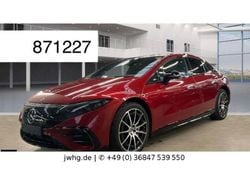 Rot Gebraucht 2022 Mercedes EQS450+ AMG Limousine | 53.950 € (Superpreis)