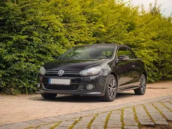 Schwarz Gebraucht 2016 VW Golf Cabriolet Allstar Cabrio | 12.600 € (Fairer Preis)