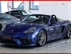 Blau Gebraucht 2021 Porsche 718 Spyder Cabrio | 110.000 € (Guter Preis)