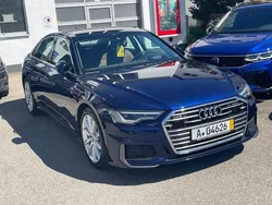 Blau Gebraucht 2019 Audi A6 S-Line Limousine | 37.999 € (Guter Preis)
