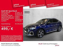 Navarrablau metallic Gebraucht 2021 Audi Q5 Sportback Ambiente SUV | 39.990 € (Fairer Preis)