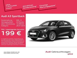 Schwarz Gebraucht 2024 Audi A3 Advanced Plus Limousine | 29.890 € (Fairer Preis)