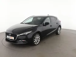 Schwarz Gebraucht 2018 Mazda 3 Sports-Line Limousine | 16.620 € (Fairer Preis)