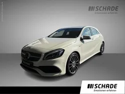 Weiß Gebraucht 2018 Mercedes A200 AMG line Limousine | 19.850 € (Etwas zu teuer)
