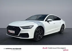 Gletscherweiß metallic Gebraucht 2024 Audi A7 Sportback Ambiente Kleinwagen | 68.439 € (Guter Preis)