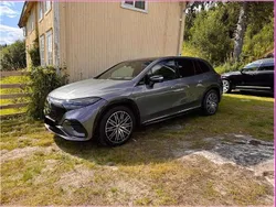 Grau Gebraucht 2024 Mercedes EQS450+ SUV | 85.700 € (Fairer Preis)