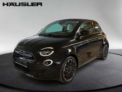Onyx schwarz Gebraucht 2021 Fiat 500e La Prima Cabrio | 17.890 € (Guter Preis)