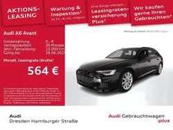 Mythosschwarz metallic Gebraucht 2024 Audi A6 S-Line Kombi | 59.890 €