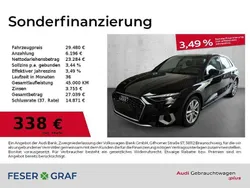 Mythosschwarz metallic Gebraucht 2024 Audi A3 Advanced Limousine | 29.480 € (Fairer Preis)