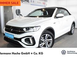 Weiß Gebraucht 2024 VW T-Roc Cabriolet R-line Cabrio | 34.488 € (Etwas zu teuer)