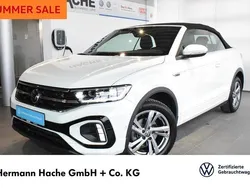 Weiß Gebraucht 2024 VW T-Roc Cabriolet R-line Cabrio | 34.488 € (Fairer Preis)