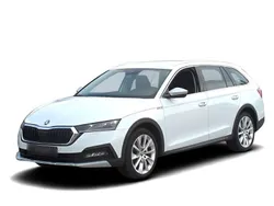 Weiss Gebraucht 2021 Skoda Octavia Scout 4x4 Kombi | 29.449 € (Guter Preis)