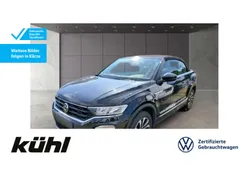 Schwarz Gebraucht 2021 VW T-Roc Cabriolet Active Cabrio | 24.790 € (Guter Preis)