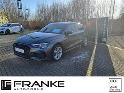 Grau Gebraucht 2023 Audi A3 Sportback S-Line Limousine | 33.900 € (Etwas zu teuer)