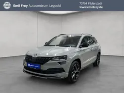 Grau Gebraucht 2022 Skoda Karoq SportLine SUV | 22.890 € (Etwas zu teuer)