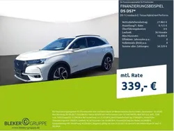 Perlmutt weiß Gebraucht 2021 DS Automobiles DS7 Crossback Performance SUV | 33.990 € (Teuer)
