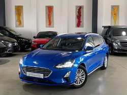 Dynamicblau metallic Gebraucht 2021 Ford Focus Titanium X Kombi | 14.880 € (Guter Preis)