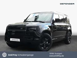 Santorini black metallic Gebraucht 2025 Land Rover Defender Black Edition SUV | 91.990 € (Fairer Preis)