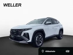 Atlas white, innenraum black, Neu 2025 Hyundai Tucson Trend SUV | 32.890 € (Superpreis)