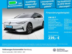 Gletscherweiß metallic/schwarz Gebraucht 2025 VW ID.7 Pro Limousine | 52.950 € (Teuer)