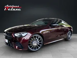 Rubellitrot metalliclack Gebraucht 2021 Mercedes E220 AMG line Coupé | 43.900 € (Teuer)