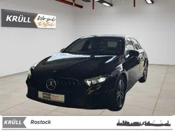 Schwarz (nachtschwarz unilack) Gebraucht 2021 Mercedes A180 Progressive Limousine | 25.990 € (Fairer Preis)