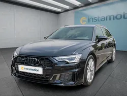 Schwarz Gebraucht 2024 Audi A6 S-Line Kombi | 56.299 €