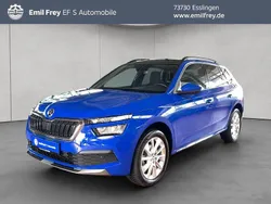 Blau Gebraucht 2022 Skoda Kamiq Tour SUV | 20.890 € (Fairer Preis)