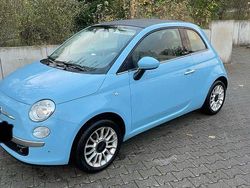 Blau Gebraucht 2015 Fiat 500C Lounge Cabrio | 6.499 € (Fairer Preis)