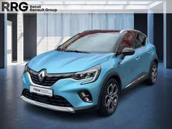 Zweifarbig: aquamarinblau und Gebraucht 2021 Renault Captur Intens SUV | 18.890 € (Guter Preis)