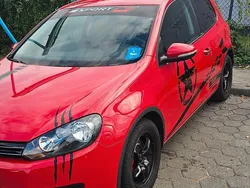 Rot Gebraucht 2009 VW Golf VI Team Limousine | 6.000 € (Fairer Preis)