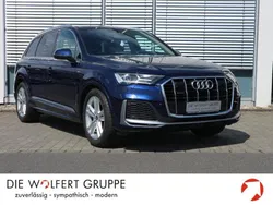 Navarrablau metallic Gebraucht 2022 Audi Q7 S-Line SUV | 55.980 € (Guter Preis)