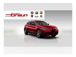 Rot Neu 2025 Alfa Romeo Stelvio Sprint SUV | 61.800 € (Teuer)