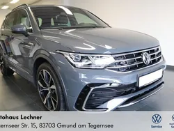 Grau Gebraucht 2021 VW Tiguan R-line SUV | 38.900 € (Fairer Preis)