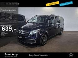 Blau Gebraucht 2019 Mercedes V300 Exclusive Van / Kleinbus | 57.492 € (Teuer)