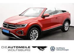 Kings red metallic Gebraucht 2024 VW T-Roc Cabriolet Style Cabrio | 24.980 € (Superpreis)