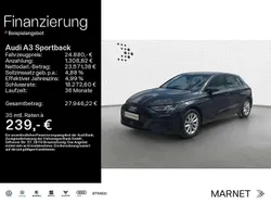 Manhattangrau metallic Gebraucht 2023 Audi A3 Basis Limousine | 24.880 € (Guter Preis)