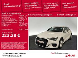 Ibisweiß Gebraucht 2022 Audi A3 Ambiente Limousine | 24.900 € (Etwas zu teuer)