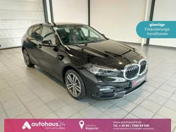 Schwarz Gebraucht 2021 BMW 116 Sport Line Kleinwagen | 17.590 € (Fairer Preis)