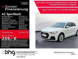 Weiß Gebraucht 2025 Audi A1 Sportback Advanced Kleinwagen | 22.930 € (Superpreis)