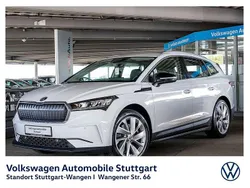 Grau Gebraucht 2021 Skoda Enyaq iV Loft SUV | 28.930 € (Guter Preis)