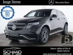 Schwarz Gebraucht 2023 Mercedes EQC400 AMG line SUV | 40.750 € (Guter Preis)