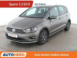 Grau Gebraucht 2016 VW Golf Sportsvan Allstar Van / Kleinbus | 14.220 € (Fairer Preis)