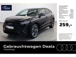 Mythosschwarz metallic Gebraucht 2024 Audi Q4 Sportback e-tron S-Line SUV | 42.480 €