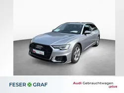 Florettsilber metallic Gebraucht 2024 Audi A6 Design Kombi | 48.890 €