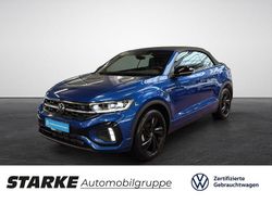 Petroleum blue metallic Gebraucht 2024 VW T-Roc Cabriolet R-line Cabrio | 33.750 € (Fairer Preis)