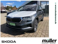 Grau (graphitegrau metallic) Gebraucht 2025 Skoda Karoq Tour SUV | 34.990 € (Fairer Preis)