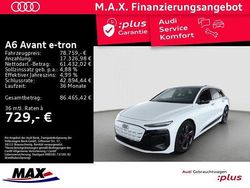 Weiß Gebraucht 2025 Audi A6 e-tron S-Line Kombi | 78.759 € (Superpreis)